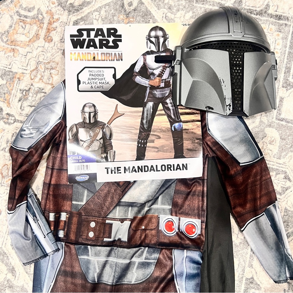 Kids Mandalorian Costume with Helmet